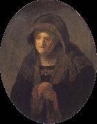 REMBRANDT Harmenszoon van Rijn The artist-s mother as the prophetess Hannah oil painting reproduction